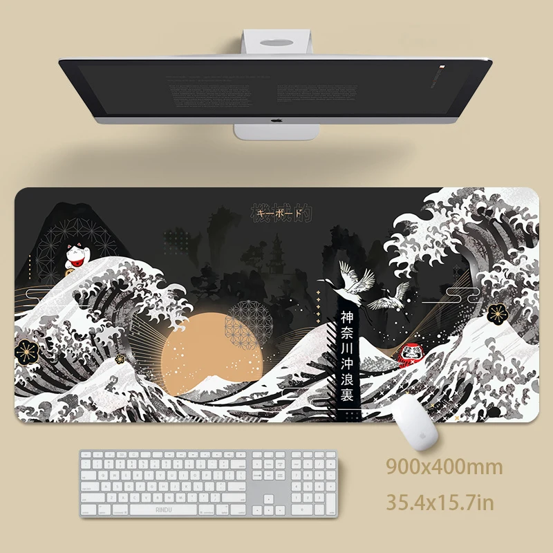 

Design Large Design Mouse Mat Gamer Mousepad Keyboard Mat Desk Pad HD Desk Mats Company Mouse Pads 30x80 cm For Gift Mousepads