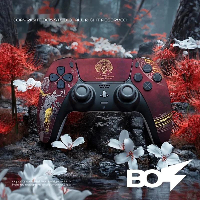 

Elden Theme PS5 Controller Replacement Shell Dual Sense Frosted Replacement Case Birthday Present
