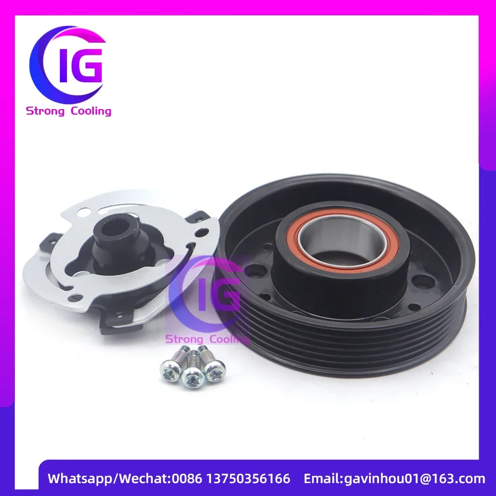 Air Conditioning AC Compressor Clutch For SKODA FABIA OCTAVIA I RAPID SCALA SUPERB II YETI 5C0820803B 1K0820803E