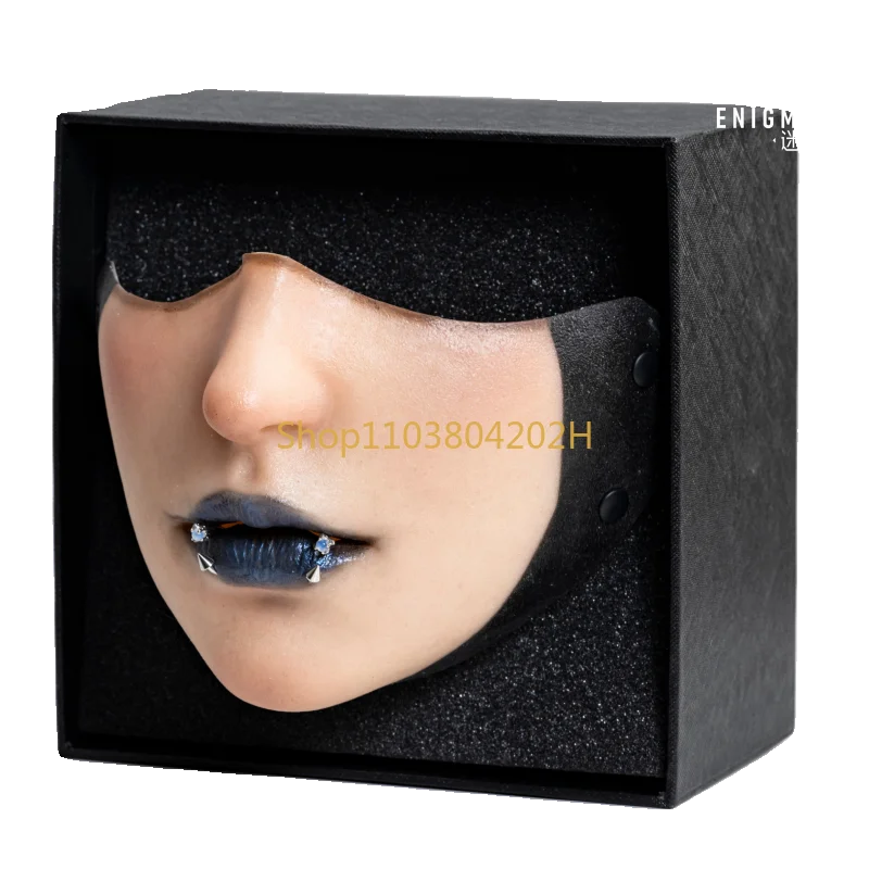 Halloween Labret Half Face Mask Silicone Mask