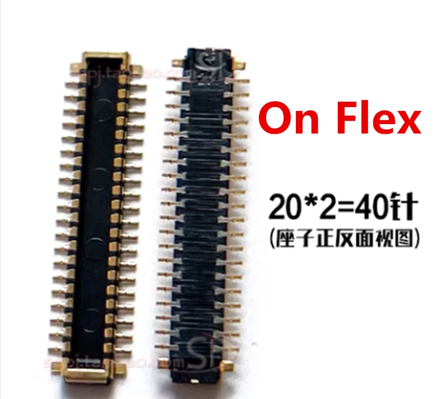 10pcs-50pcs USB Charging Port FPC connector For Huawei P30 Pro P30Pro charger Logic on motherboard mainboard flex cable 40pin