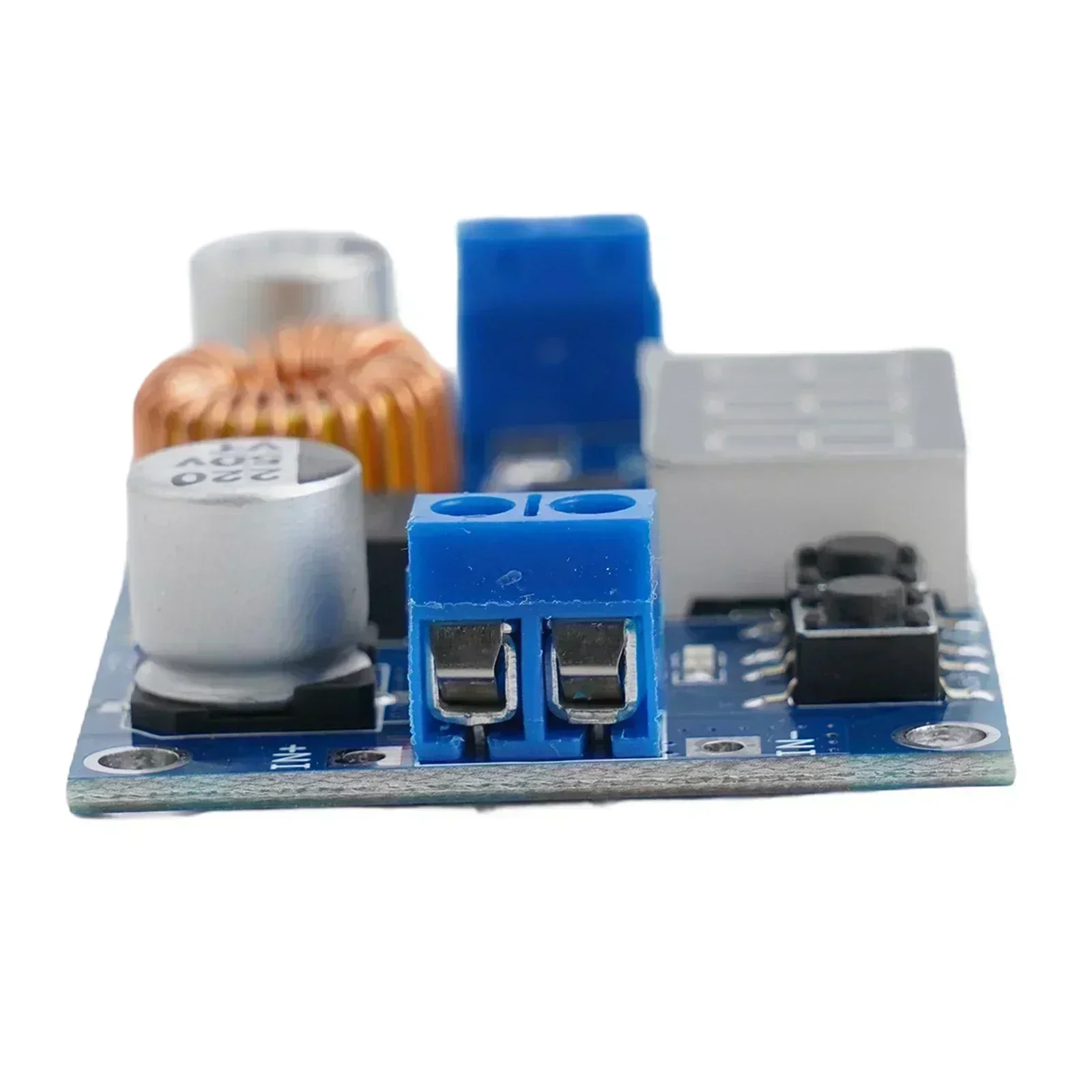 

Регулируемый понижающий источник питания постоянного тока 5 А 75 Вт с непрерывной регулировкой напряжения и функциями защиты для промышленного использования