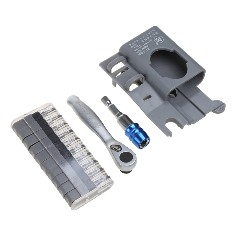 Mini chave catraca conjunto bits chave fenda multifuncional com fenda formato especial