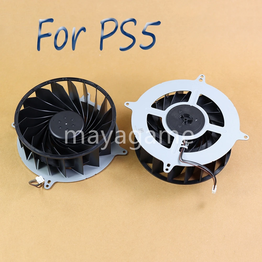 10pcs For Playstation 5 PS5 Extreme Quiet Heatsink 18 Blades Cooler Fan