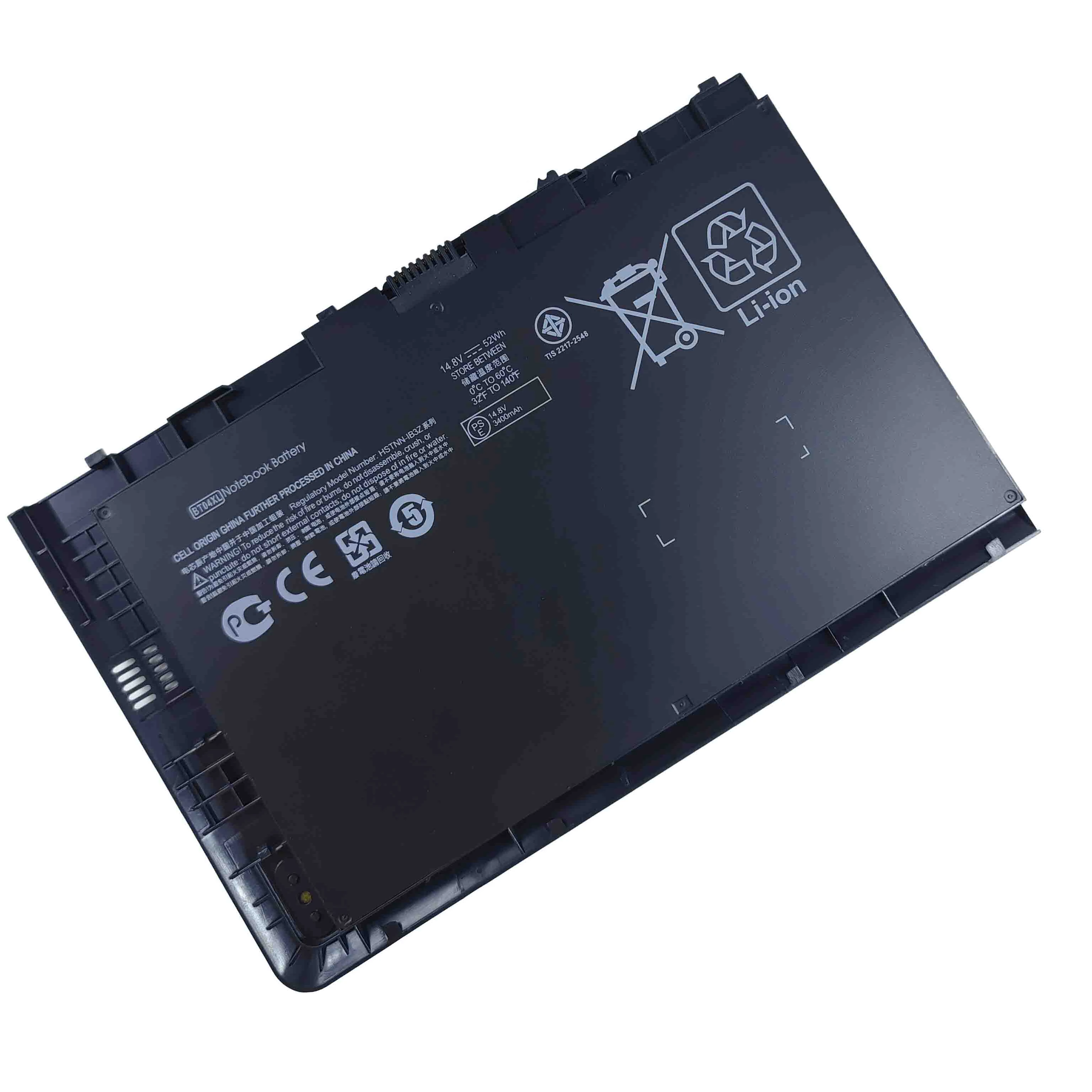BT04XL 52Wh 14.8V Laptop Battery For HP EliteBook Folio 9470m HP EliteBook Folio 9480m BA06XL H4Q47AA H4Q48AA HSTNN-I10C