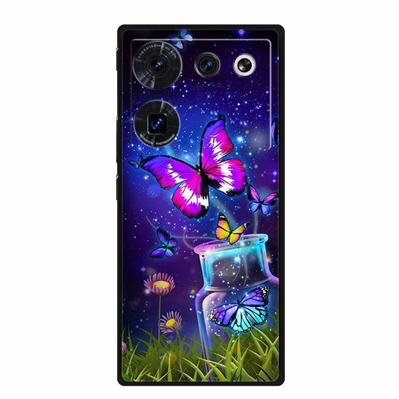 Para For ZTE Nubia Z50 Ultra Case Original TPU Silicone Soft Cover for ZTE NubiaZ50 Ultra 5G Z 50 Phone Cases Bumper Cool etui