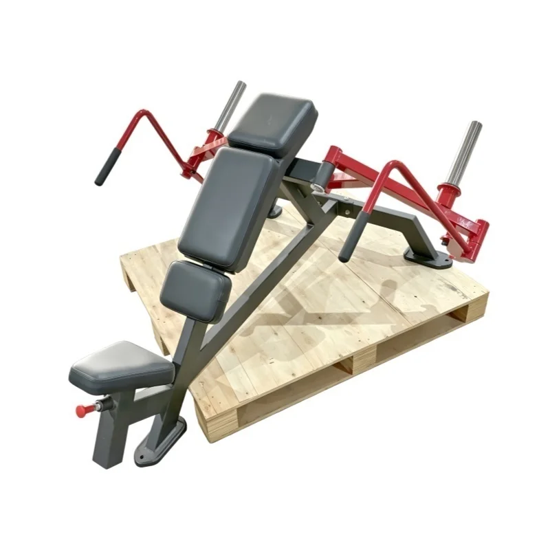 Commercial Steel Gym Fitness Equipment Trainer Plate Loaded Chest Press Leverage Assisted Incline Pec Fly Machine for Exercise