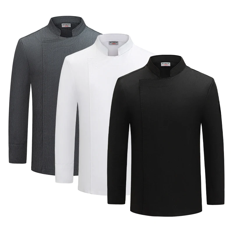 

Pizzaiolo Chef Uniform Restaurant Cook Jackets Food service Kitchen Cooking Costume Bakery Cafe Waiter Autumn Winter Workwear