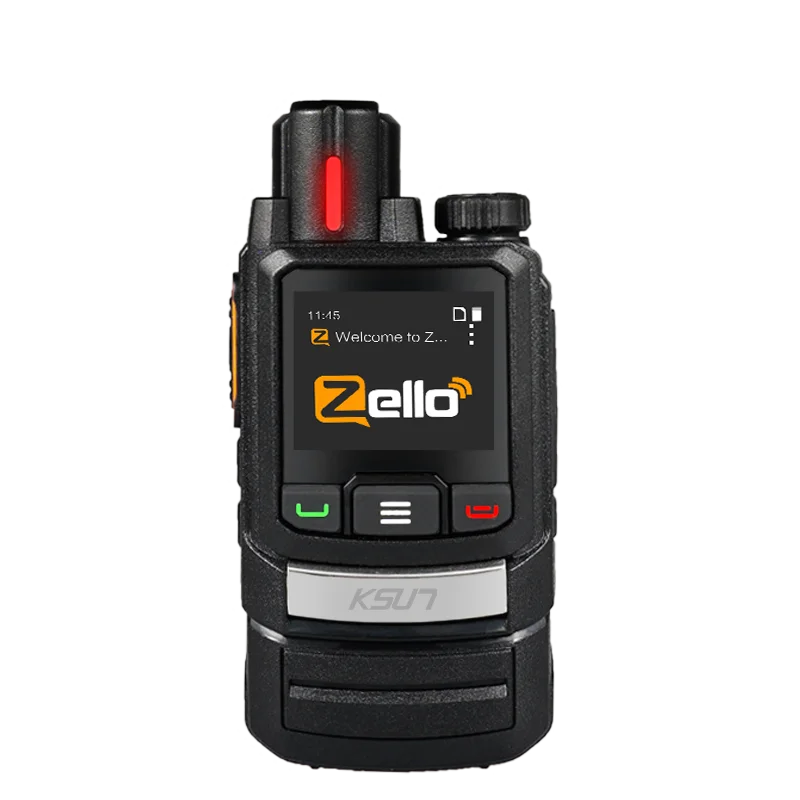 Zello-walkie-talkie 4G SIM, estación de Radio de red de largo alcance, WIFI, KSUNZL60