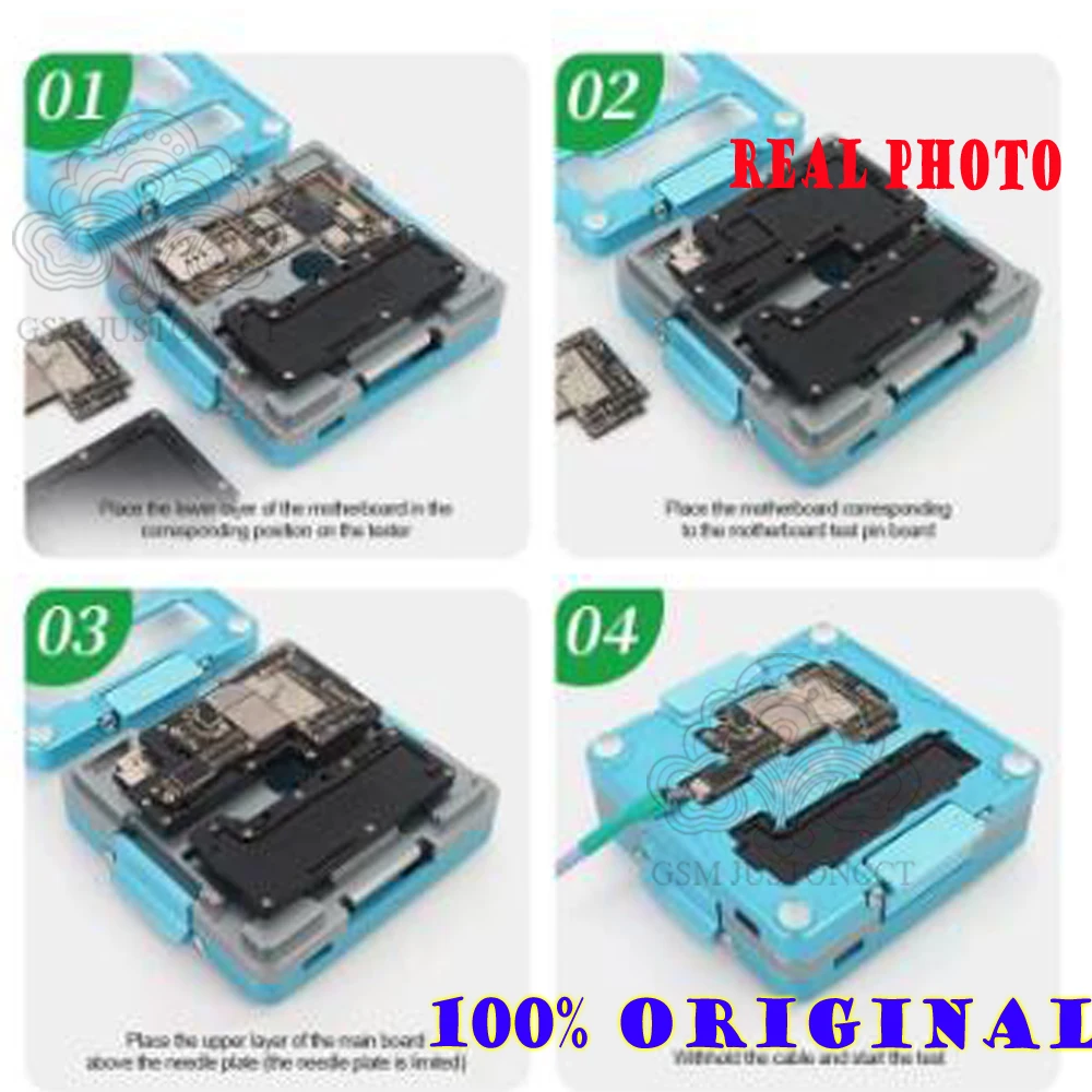 Sunshine Motherboard Layered Test Fixture for iPhone X-13 Pro MAX, Logic Board, Middle Frame, Upper and Lower Functi