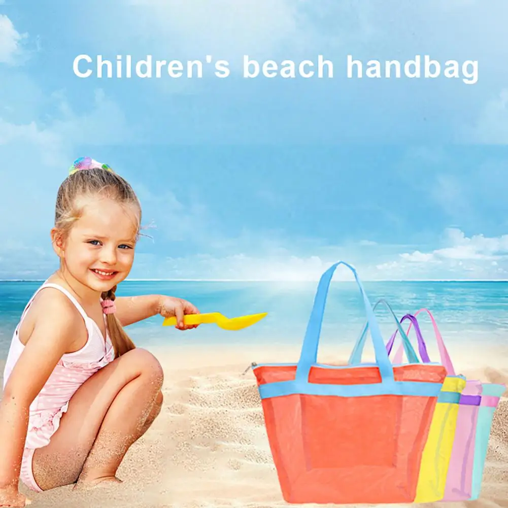 Beach Bag Hollow Mesh Drainage Quick Dry Dorm Shower Caddy Bathroom Shampoo Body Wash Baby Toys Stoarge Bag Travel Toiletry Bag