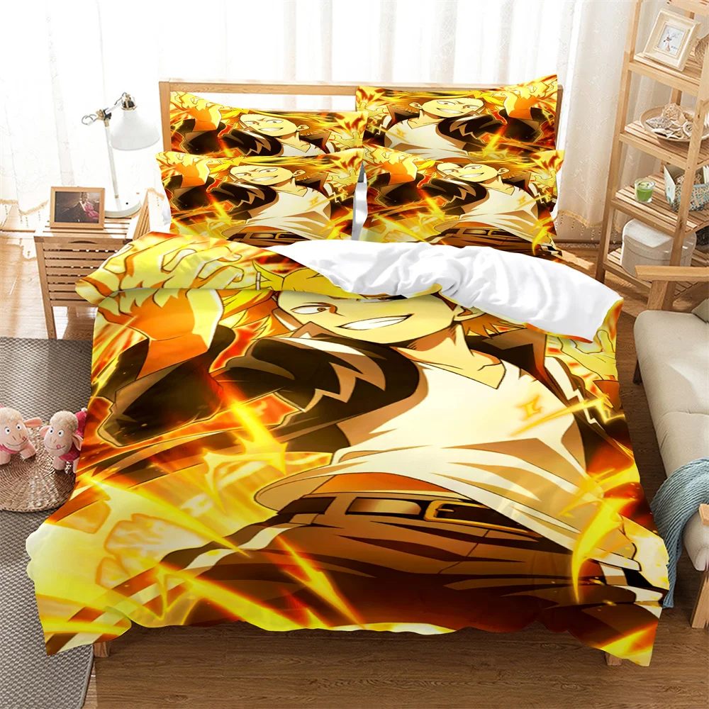 Anime characters Bedding Set Duvet Cover Set 3d Bedding Digital Printing Bed Linen Queen Size Bedding Sets Fashion Design.