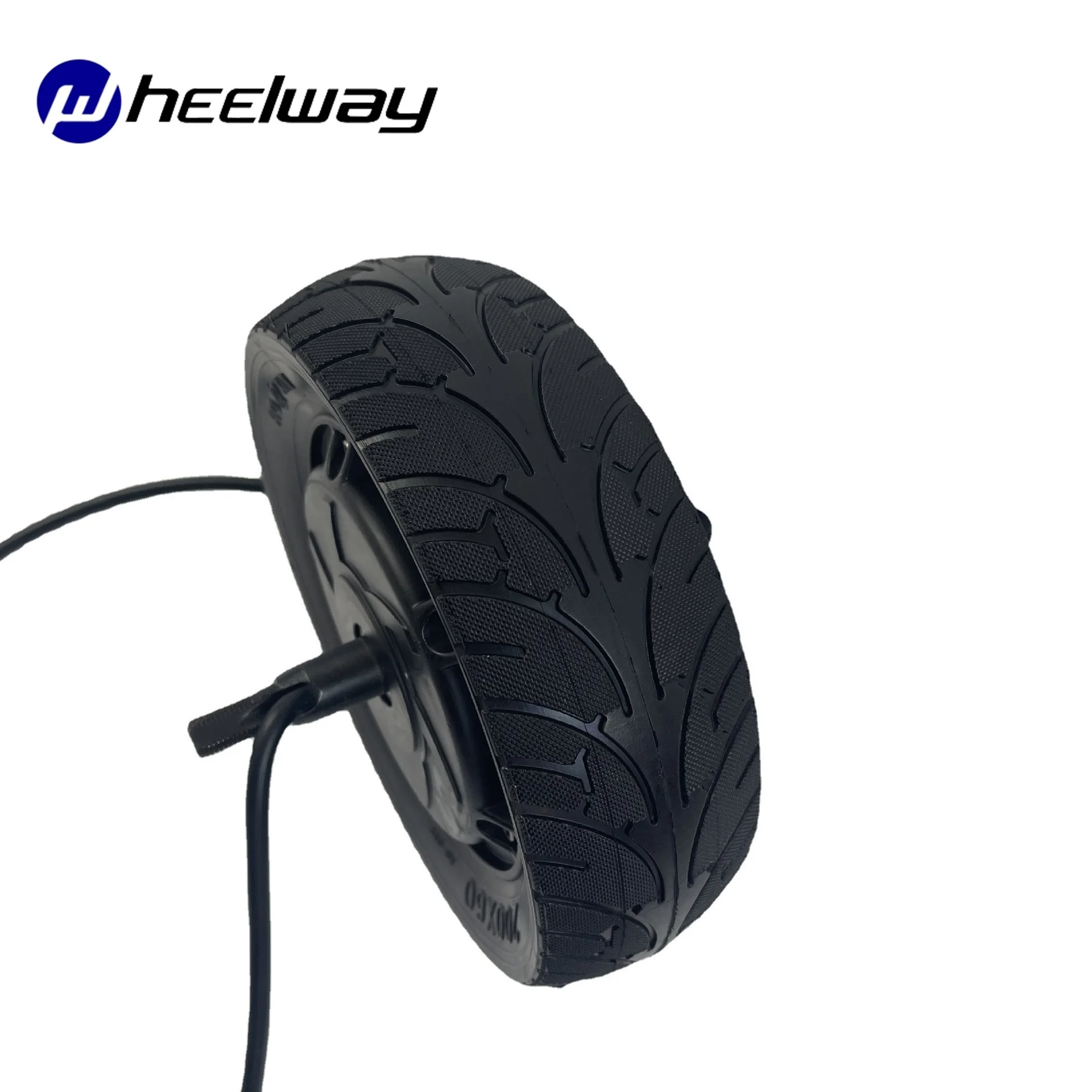 Inflatable Solid Tire for Electric Bicycle, Drum Brake Hub Motor, High Power, 48V, 1000W, 200x60, 8 inch