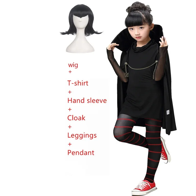 جديد عيد الميلاد أزياء الهالوين للفتيات كرنفال فندق ترانسيلفانيا مافيس تأثيري فستان بتصميم حالم مصاص دماء الطفل الكبار النساء