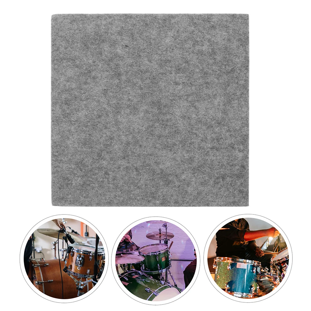 Subwoofer Sound Isolation Pad Insulation Bookshelf Speakers Monitor Pads Recording Polyester Montior Studio Deadening Mat