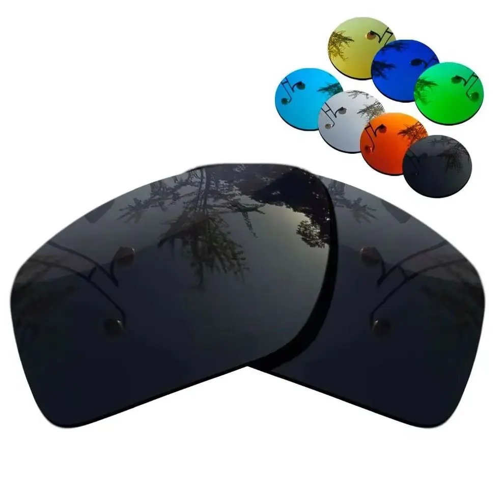

100% Precisely Cut Polarized Replacement Lenses For-Oakley Triggerman Sunglasses Solid Black Color- Choices