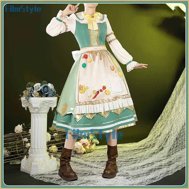 FilmStyle Umamusume: Pretty Derby Rice Shower Cosplay Costume Dress Uniform Hallowen Carnival Party Play Role for Women Man