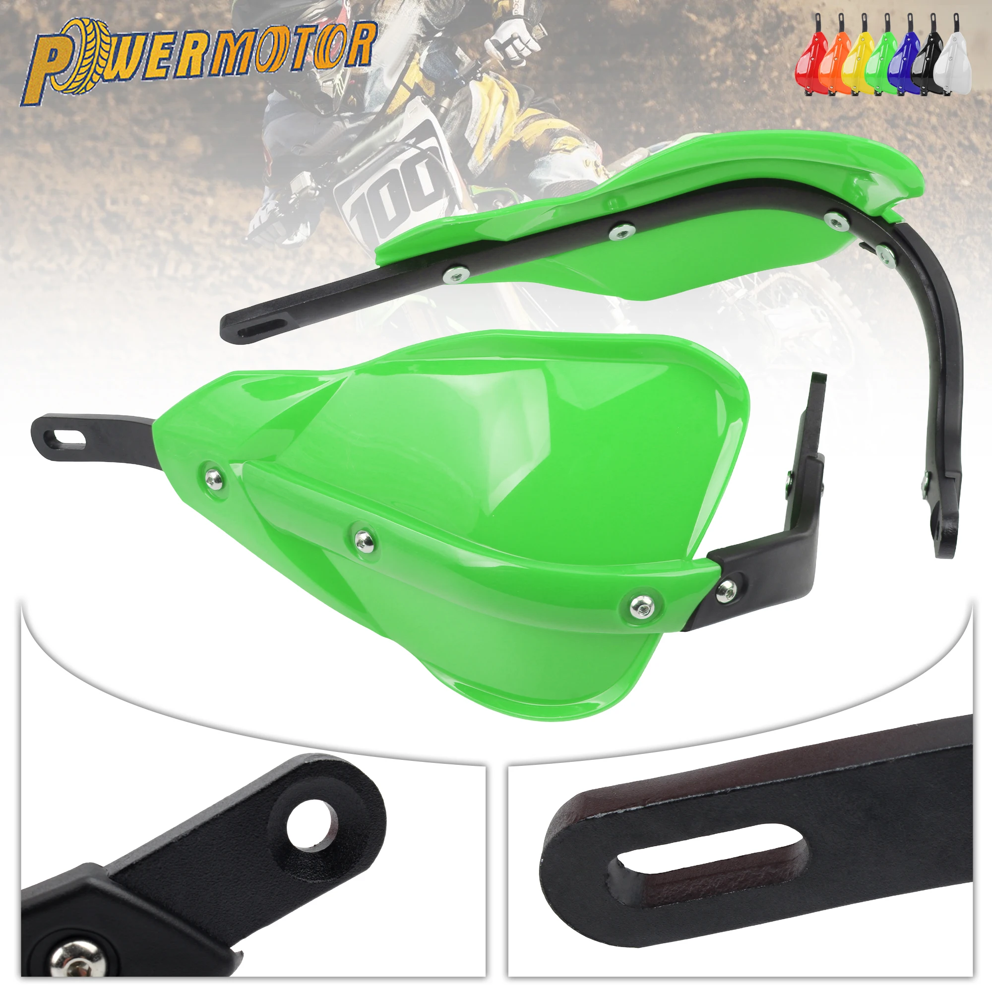 Motorcycle Hand Guards Handlebar For KTM Kawasaki Yamaha Honda Suzuki Kayo BSE ATV Enduro Motocross HandGuard Protection Parts