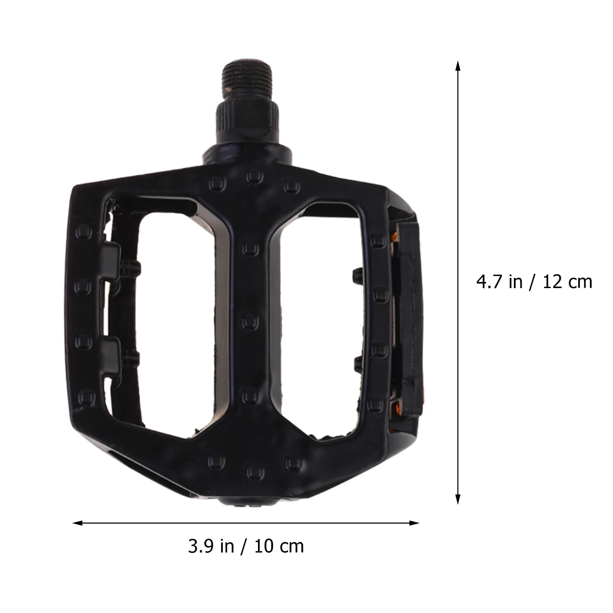 

Bike Bicycle Pedal Pedals Cycling Road Accessories Aluminum Foldable Alloy Black Parts Travel