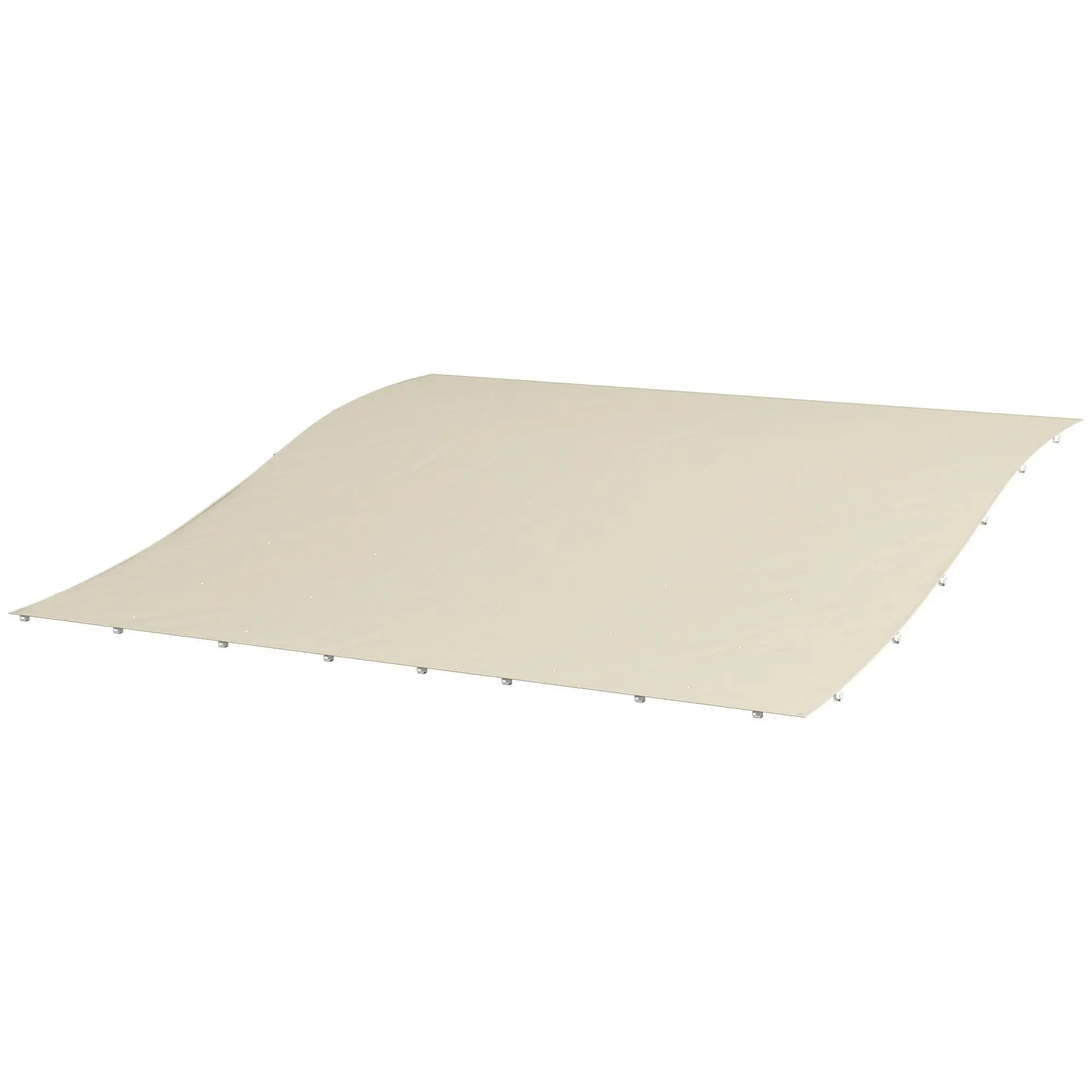 

For Outsunny Replacement Pergola Canopy Shade Cover 10x10ft for 84C-038 Series Pergolas Beige
