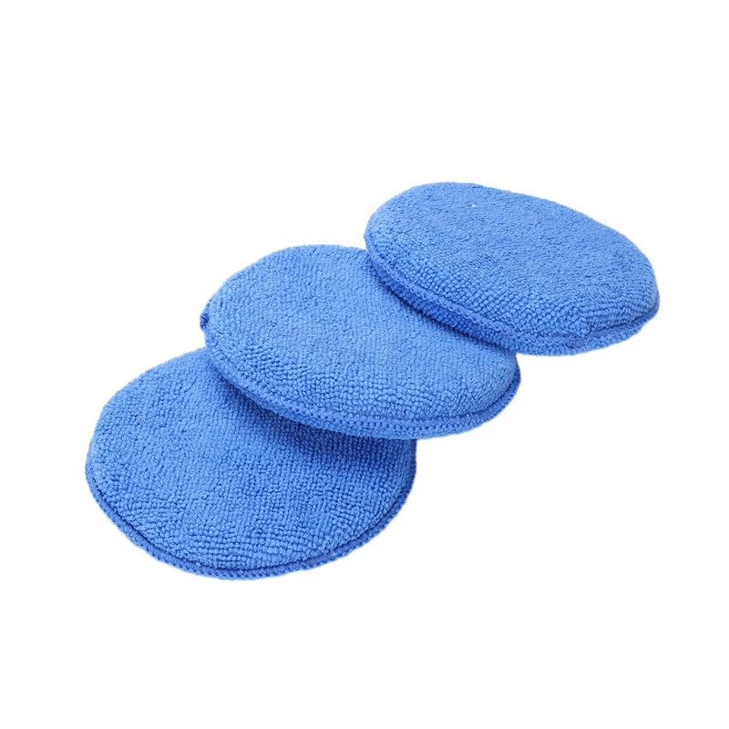 Éponges en mousse Microfibre 9 X, tampons applicateurs de cire pour le nettoyage de la maison et de la voiture