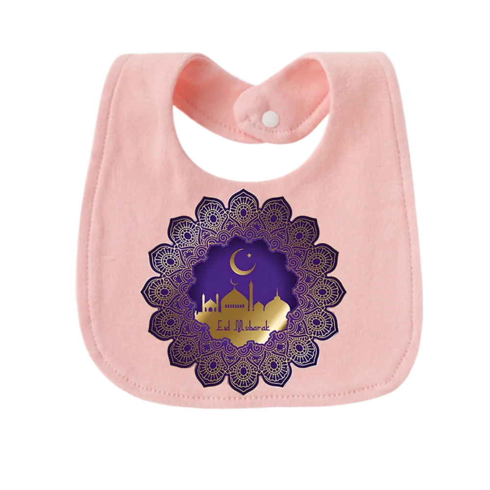 

Muslim Inspired Baby Feeding Bibs Absorbent Saliva Cloth for 0-12M Baby
