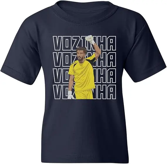 Vozinha 1 Kap Verde Gedenkgeschenk 2026 Fußball-Fans Unisex T-Shirt Y2k Kap Verde Fußball-Torwart Trikot – Detail 16