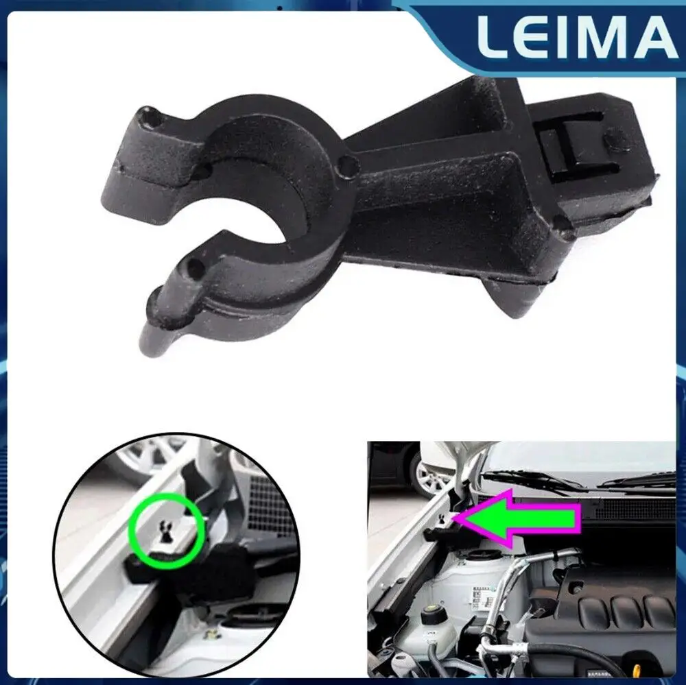 Hood Bonnet Support Prop Rod Holder Clip 65722EB300 65722-EB300 For Nissan Dualis J10 Navara D40 Qashqai Xterra Pathfinder R51 ﻿