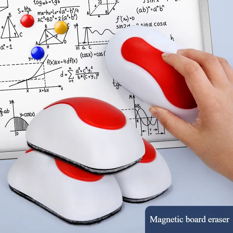

Cute Magnetic Whiteboard Eraser, Dust Free Classroom Whiteboard Eraser, Perfect Office School Presentation Supplies
