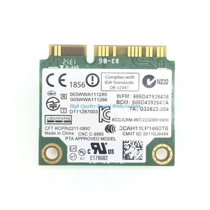 

U2JE 2230 2230BNHMW Wireless Wifi Card BT4.0 04W3765 for Y400 Y500 Y410P-E431