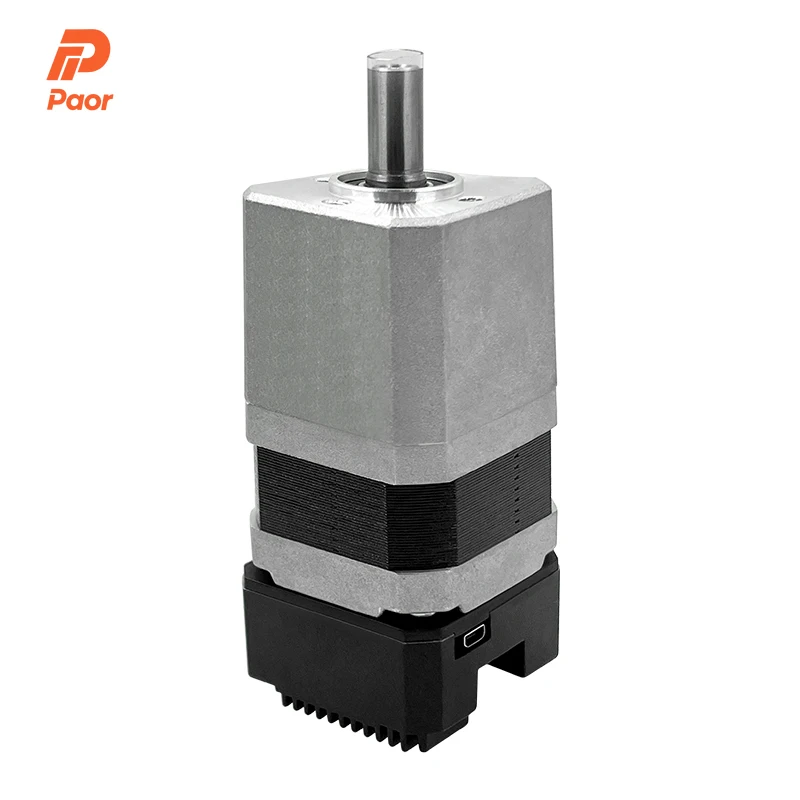 Nema17 All-in-one Integrated Stepper Motor With Reducer Driver And Controller 2.7 3.5 4.0 6.0Nm Open Loop Hybrid Stepper Motor