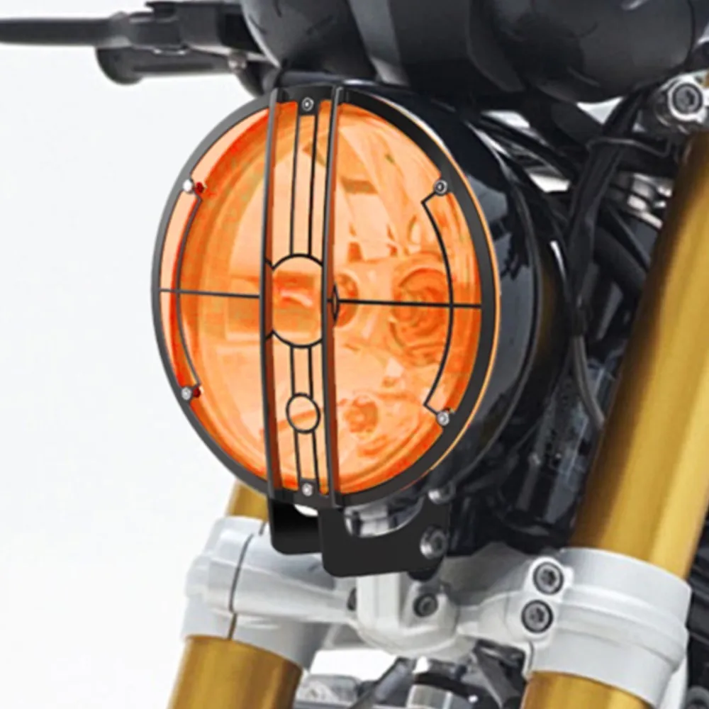 Motocicleta Farol Cabeça Luz Grill Guarda, Capa Protetor, BMW R1200, £, Scrambler, Urbano GS, Pure, RACER, 2017-2024, 2018