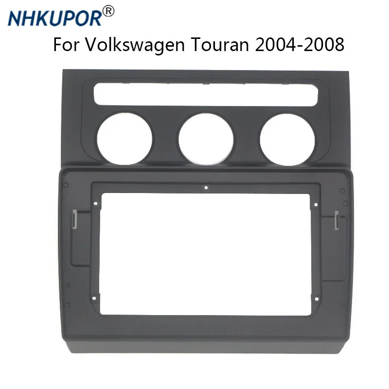 Car Radio Frame Kit For Volkswagen Touran 2004 2005 2006 2007 2008 Auto Stereo Install Dash Panel Mount Fascia Trim Bezel