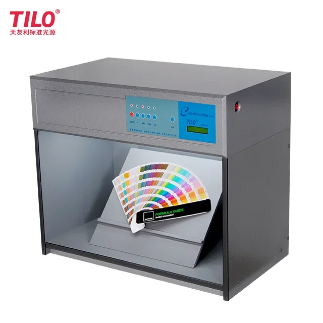 2026 Tilo T60(4) Color Light Box with D65 Lamp TL84 UV F Color Assessment Cabinet for Cloth