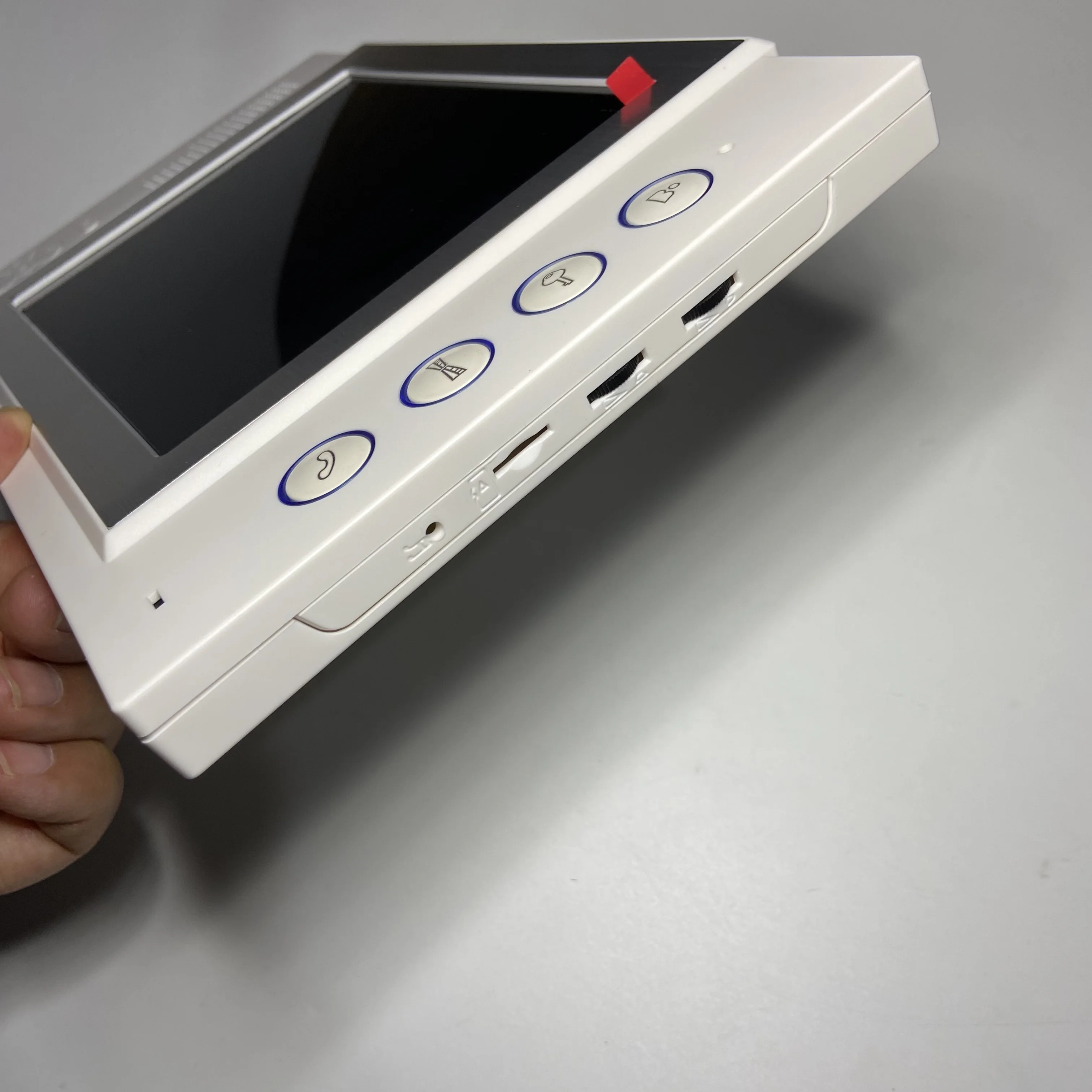 1Set Home Use Wire Video Door Phone Intercom System 8" LCD HD Camera Visitor Talk Back Door Bell