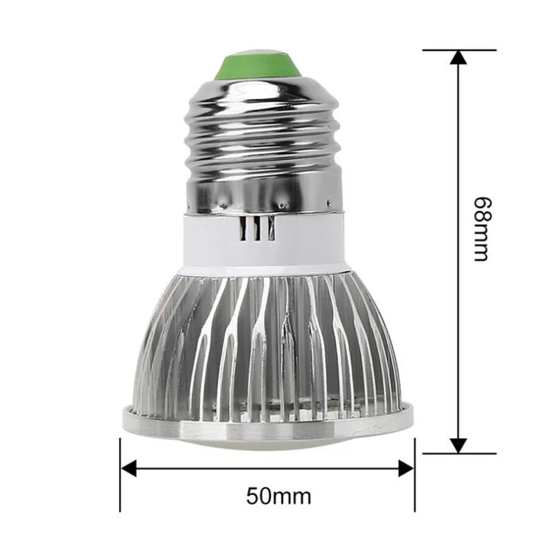 Aluminium 18LED 28LED RODE Plant Grow Light indoor Lamp COB Rode LED Volledige Spectrum bloem Groei voor kas kweektent doos q1
