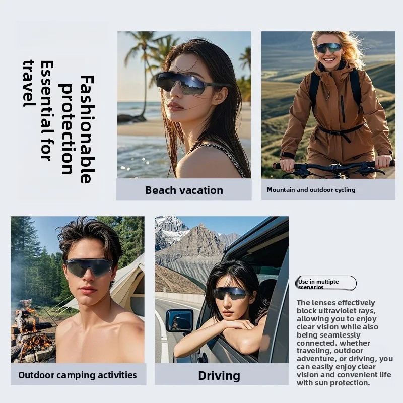 HY - G13 AI Smart Translation Glasses Ideal for Outdoor Cycling and Driving Unisex High - end XR VR AR MR Device Accessories