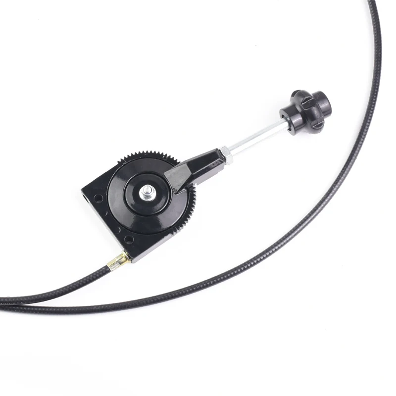 2.5 متر اليد خنق التحكم للحفارة حصادة جرار سفينة السماد مفرشة خنق كابل الجمعية الذاتي قفل المراقب المالي