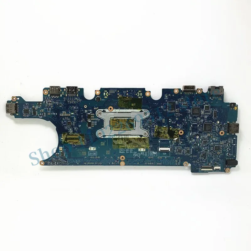 CN-0T78NH 0T78NH T78NH Mainboard For Dell E5270 ADM60 LA-C621P Laptop Motherboard With SR2F1 I7-6600U CPU 100% Fully Tested Good