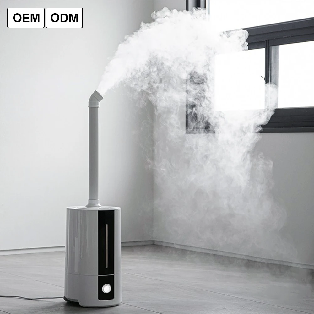 

Ультразвуковой увлажнитель воздуха RUNAL большой емкости с верхним заливом воды, коммерческий, промышленный, с мощным туманом, холодным туманом и сильным распылением