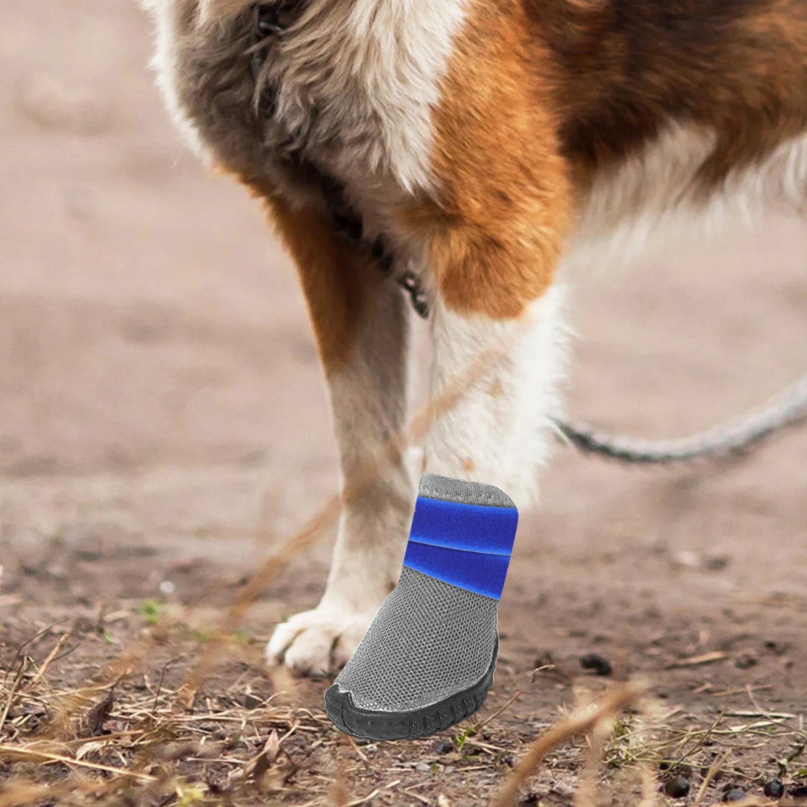 

20Pcs Pet Boot Fastening Straps Adjustable Non Slip Dog Sock Bands Paw Protector Rainproof Outdoor Accessories