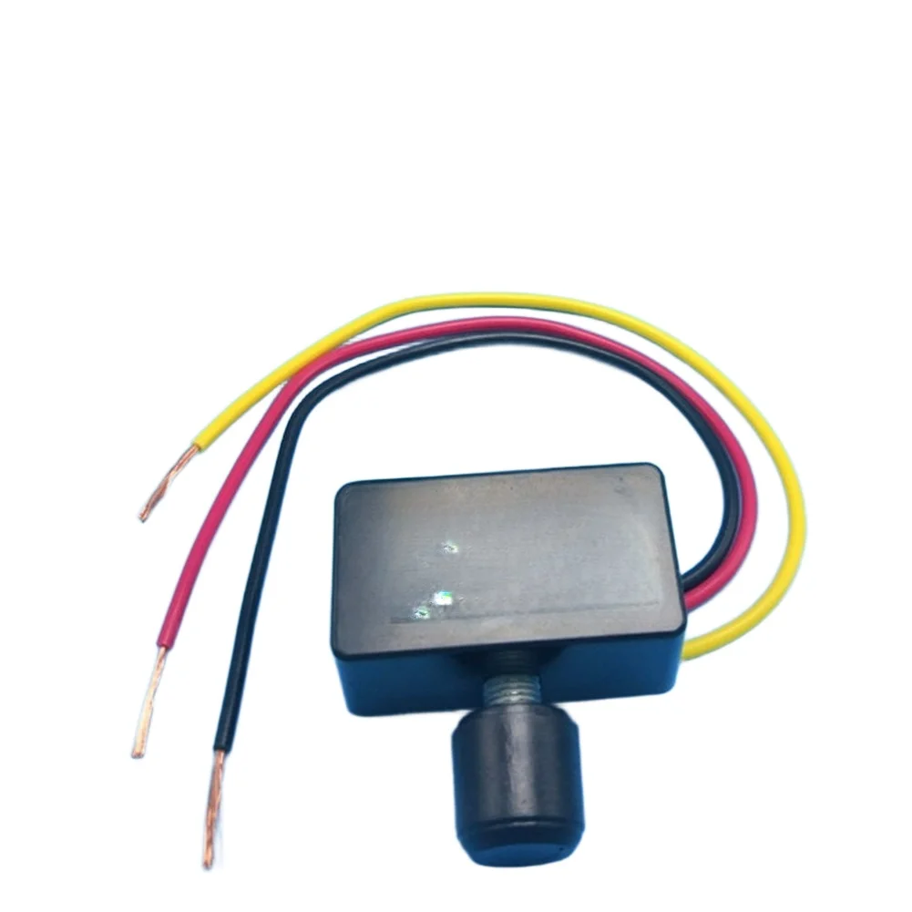 DC Fan Motor Regulator 6V to 72V Stepless Control Technology Built in Reverse Polarity Protection ABS Black Case