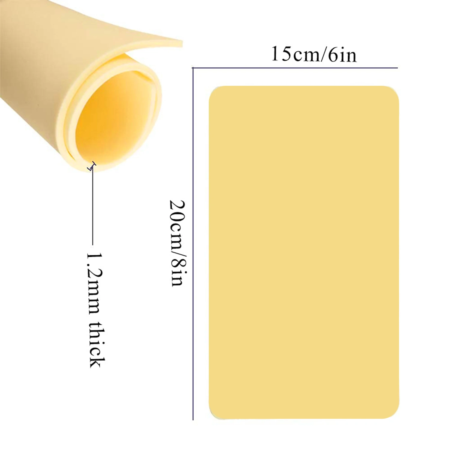 POSEIDON 3/5/10/15 Uds. Piel de práctica de tatuaje de silicona doble piel de tatuaje falso para práctica de tatuaje principiante cuero sintético