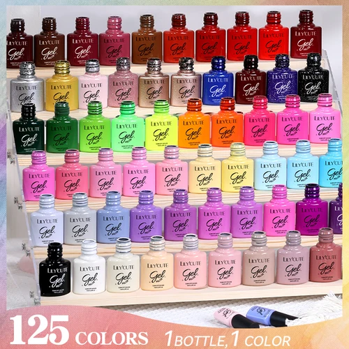 Imagen 2 del producto LILYCUTE-esmalte de uñas en Gel, Color macarrón, 7ml, Vernis semipermanente, arte de uñas de primavera, manicura, barnizes de uñas en Gel UV LED