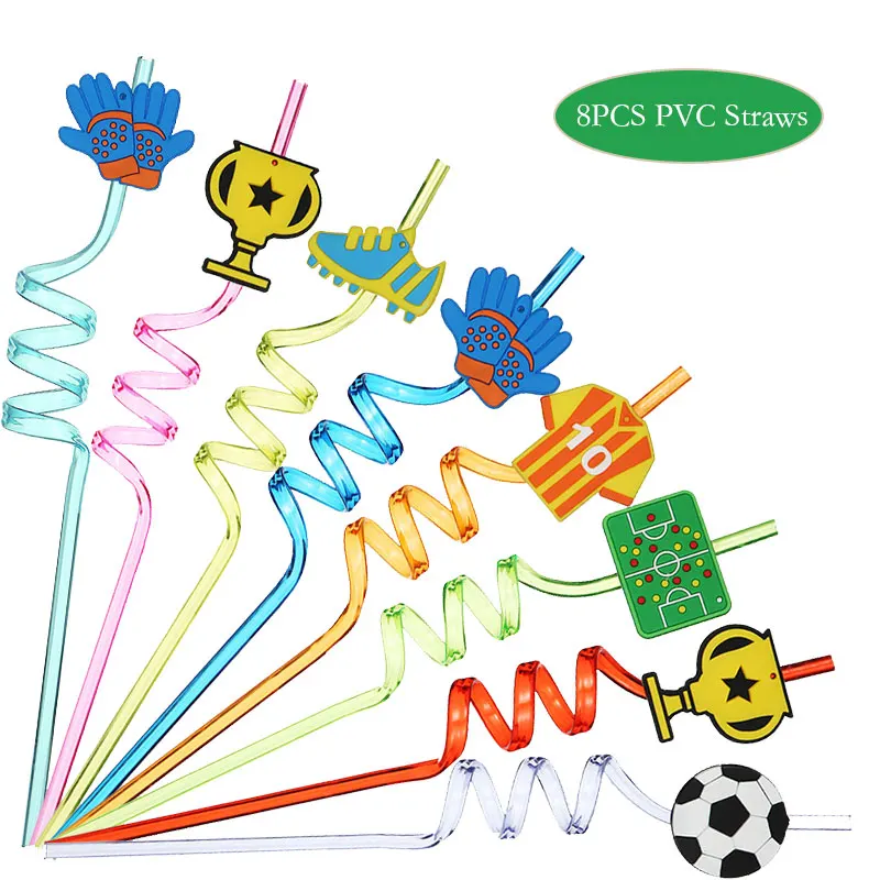 Calcio calcio festa di compleanno decorazione bambini calcio sport tema stoviglie tazza piatto Banner palloncino forniture Set per ragazzo favore