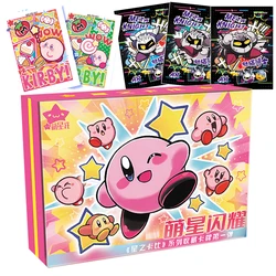 Wholesale Kirby Card For Children Popular Action Games Cute Stars Shine Transparent Card Limited Game Collection Card Kids Toys