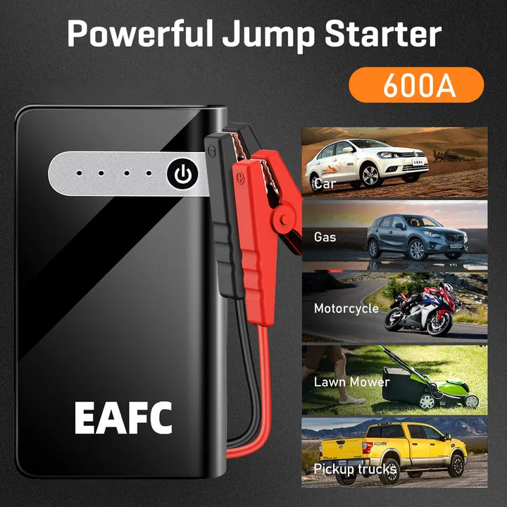 عالية الطاقة سيارة الانتقال كاتب قوة البنك 2000A/600A 12 فولت بدء جهاز LED عرض شاحن سيارة لبطارية السيارة الداعم المغفل #6
