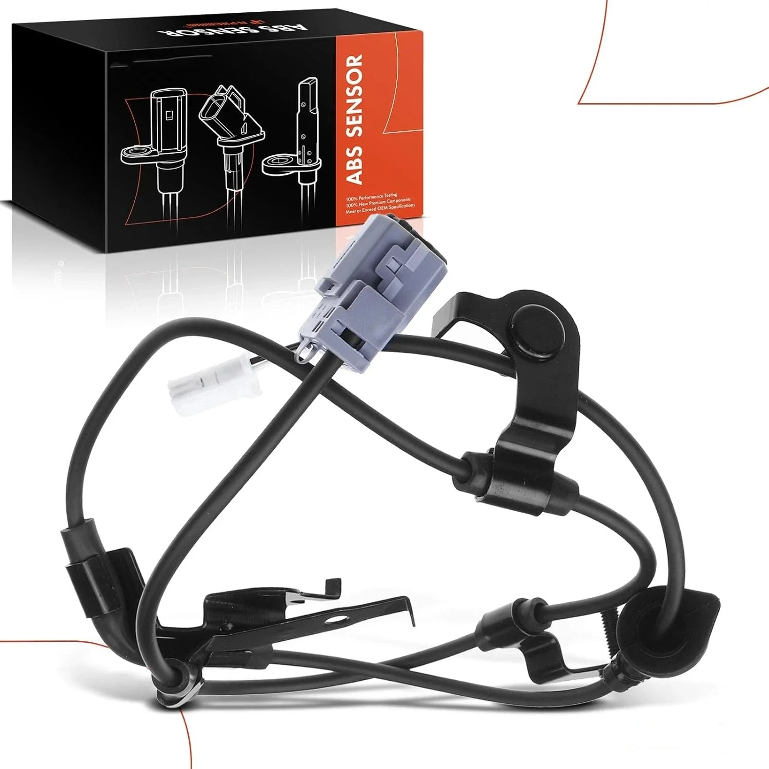 Rear Driver Side ABS Wheel Speed Sensor Compatible with Toyota RAV4 2013-2018 L4 2.5L FWD 89516-0R060,89516-42080