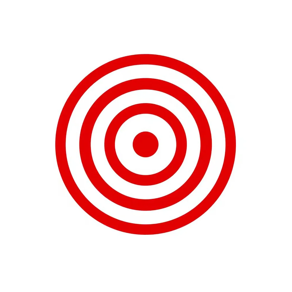 Toilet Potty Training Bullseye Targets for Men and Boys Vinyl Decal Sticker Home Decor PVC Creative Bathroom