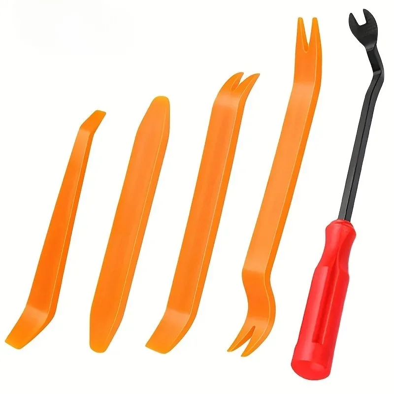 Auto Door Clip Panel Trim Removal Tool Car Audio Disassembly Kits Navigation Disassembly Installer Prying Automobile Nail Puller